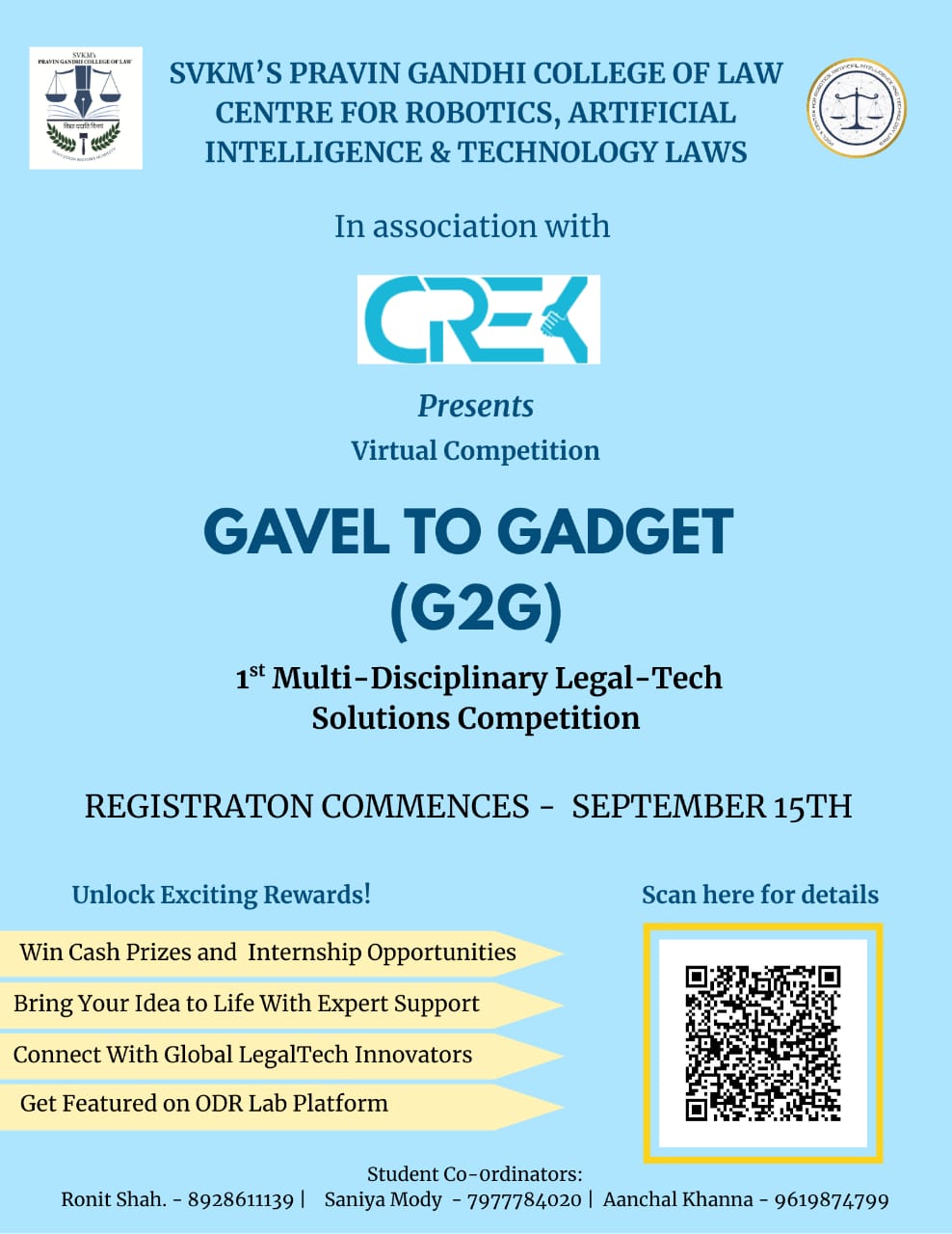 Gadget to Gavel Competition 2025
